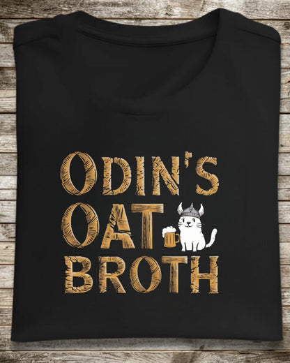 Odin Oat Broth Cotton Crew Neck Men Tshirt