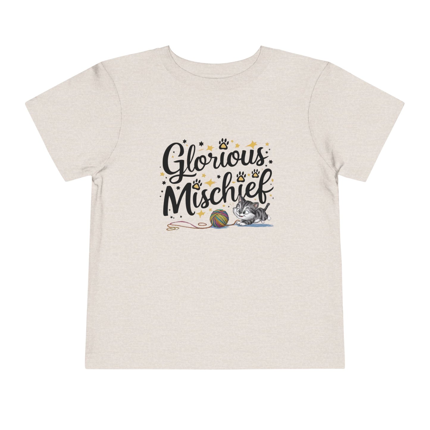 Glorious Mischief Toddler  Cotton T-Shirt