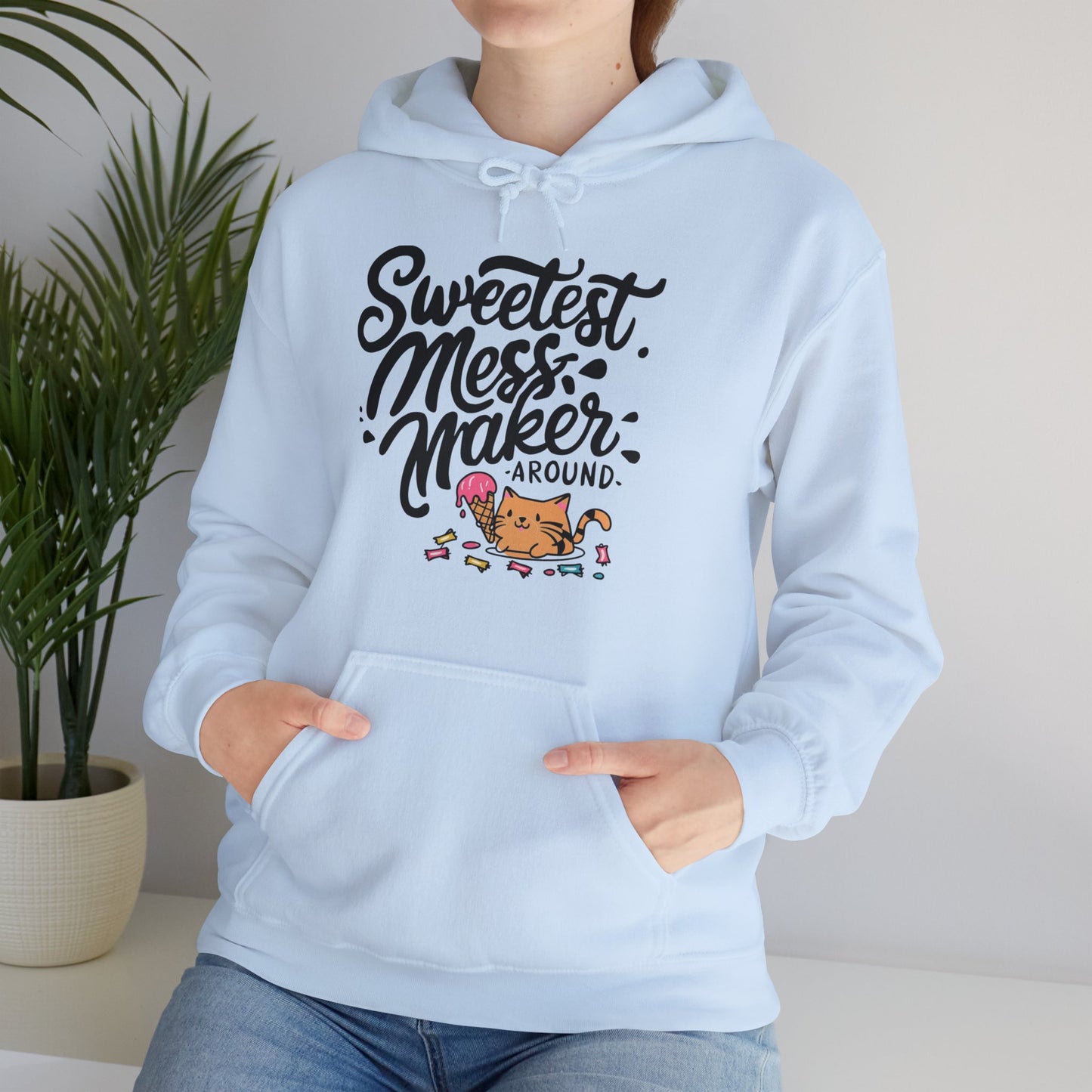 Purrfectly Pampered Unisex Heavy Cotton Hoodie