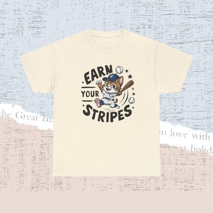 Earn Your Stripe Cotton Tshirt