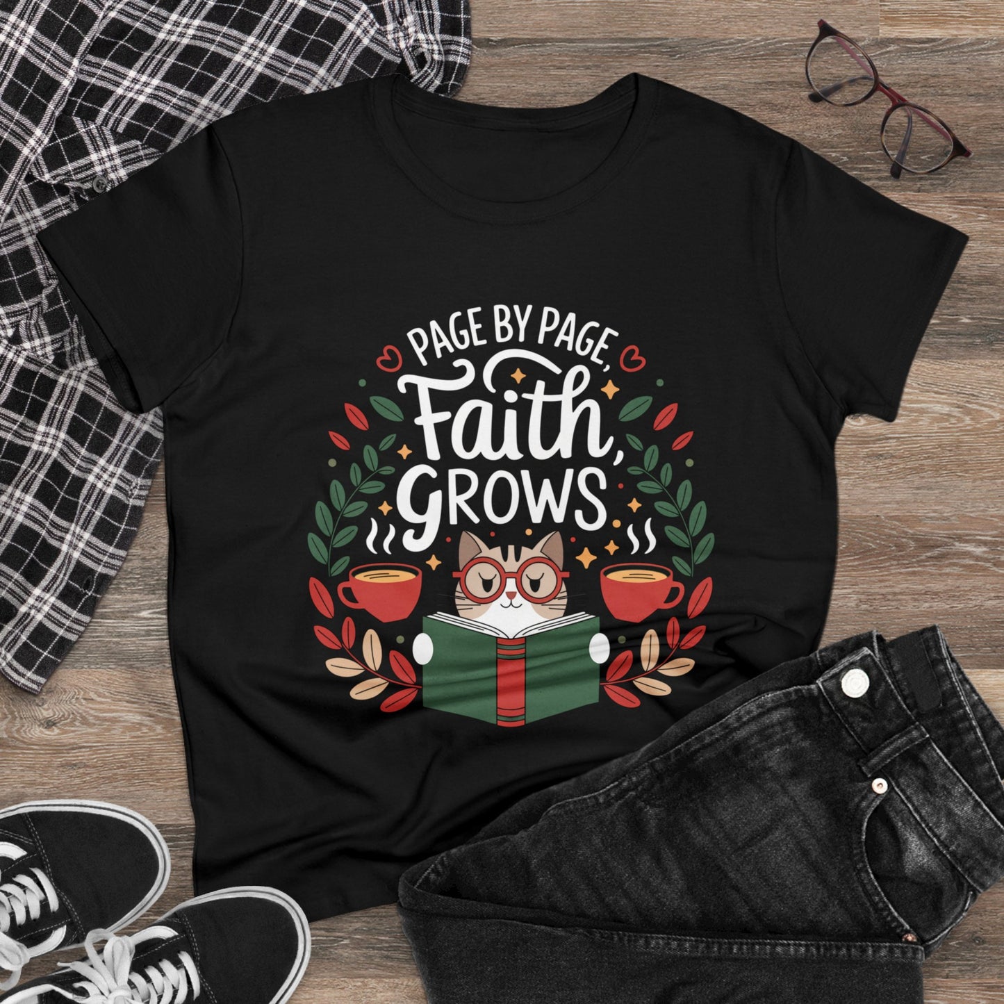 Faith Reflections Women Cotton Tshirt