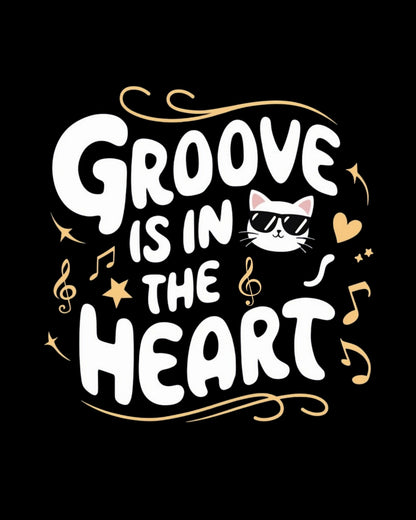 Groove In The Heart Cotton T-Shirt