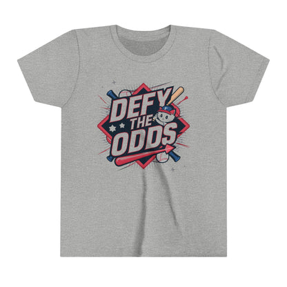 Defy The Odds Youth Heavy Cotton T-Shirt