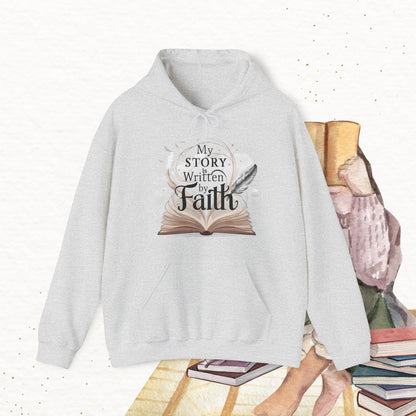 My Story Written By Faith Cotton Hoodie