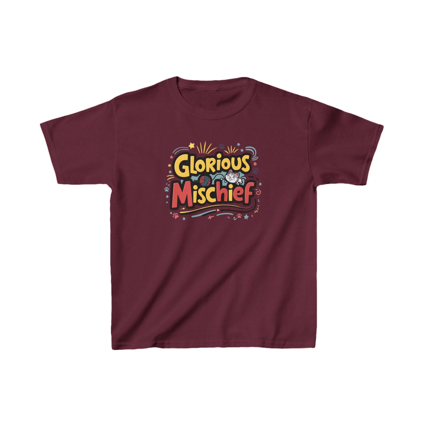 Glorious Mischief Heavy Cotton Kids T-Shirt