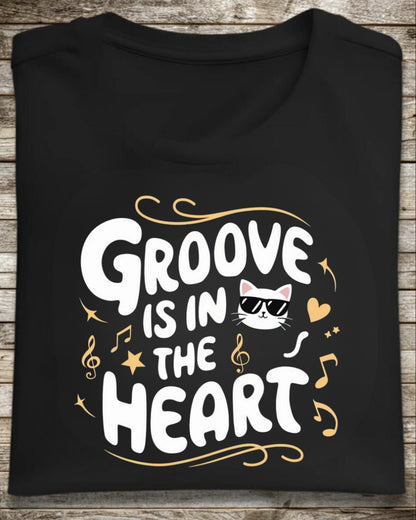 Groove In The Heart Cotton T-Shirt