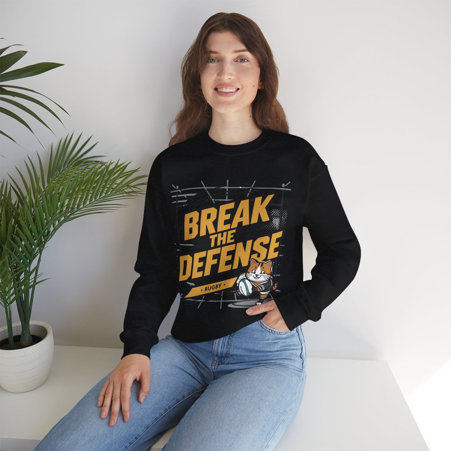 Break The Defence Ultra Cotton Crewneck Sweatshirt