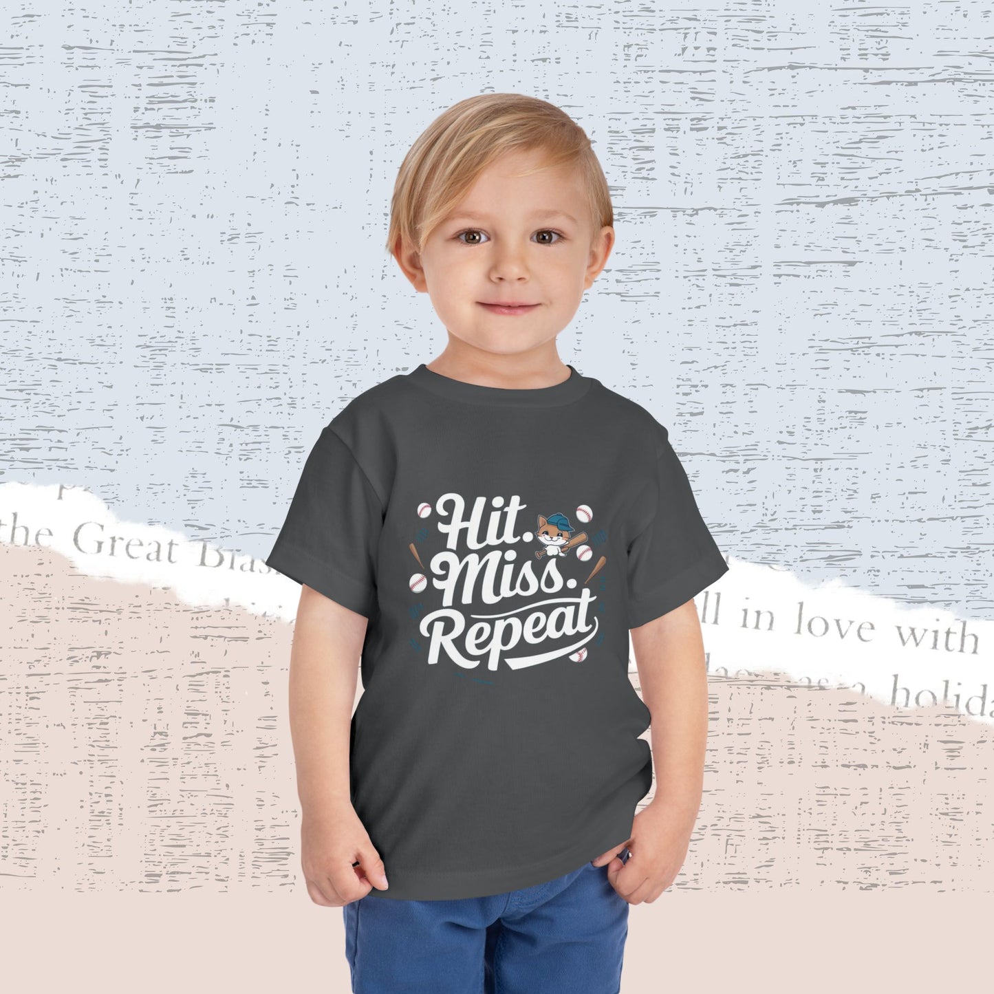 Hit Miss Repeat Toddler Cotton T-Shirt