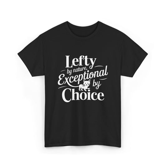 Lefty T Shirt Funny Left Handed Shirts for Men Women Kids Gift for South Paw Person Retro Left Hand Funny Cat T-Shirt