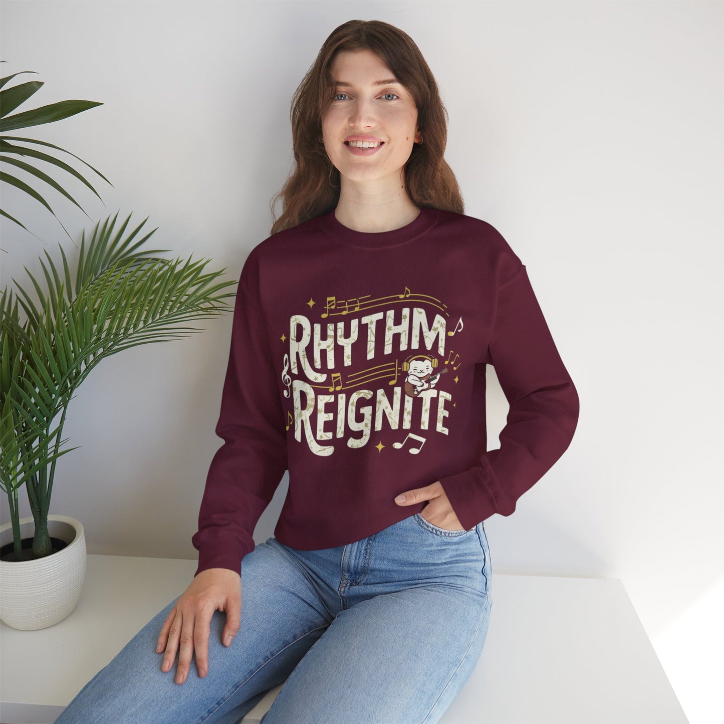 Rhythm Reignite Ultra Cotton Crewneck Sweatshirt