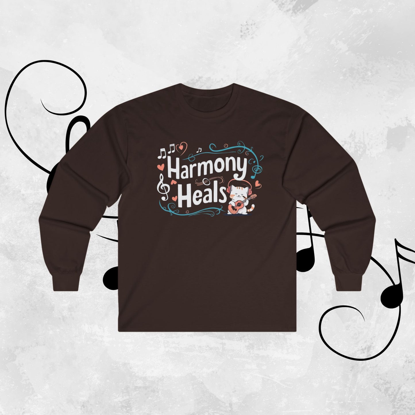 Harmony Heal Cotton Long Sleeve Tshirt