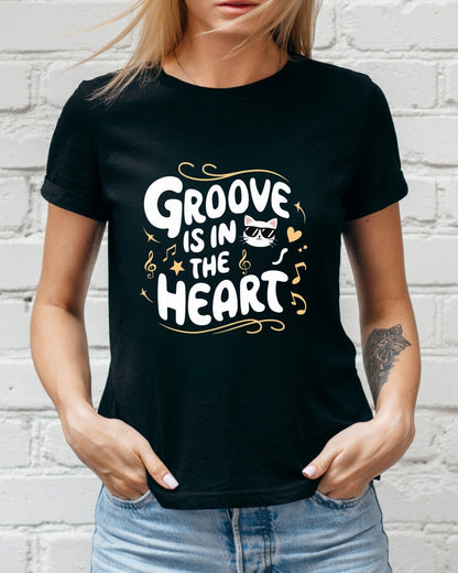 Groove In The Heart Cotton T-Shirt