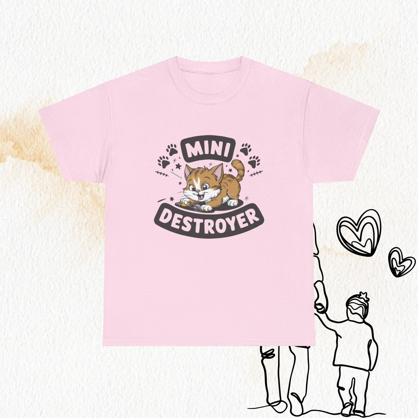 Mini Destroyer Unisex Cotton T-Shirt