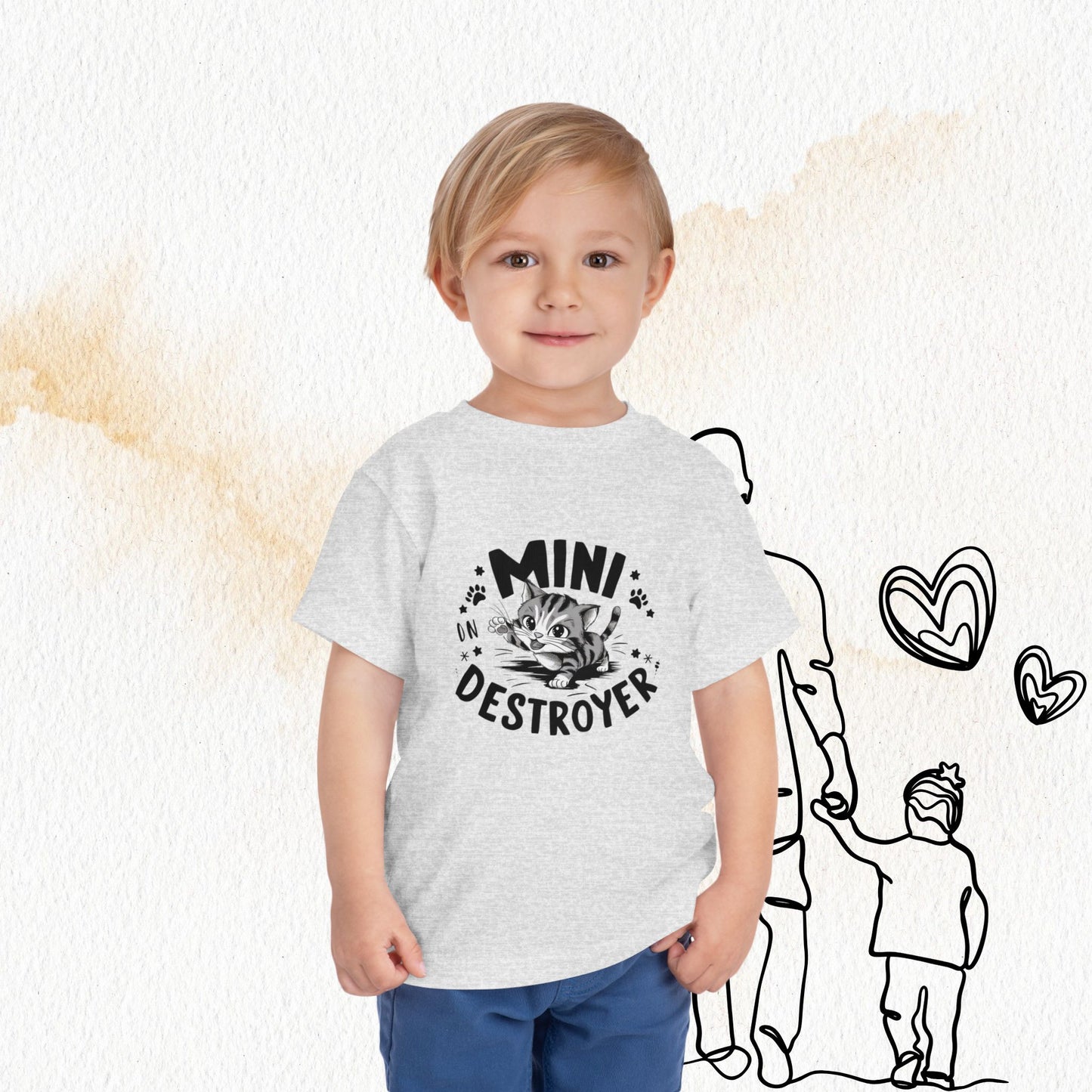 Mini Destroyer Toddler Cotton Kids T-Shirt