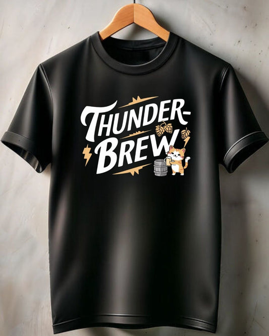 Thunder Brew Cotton Men Tshirt