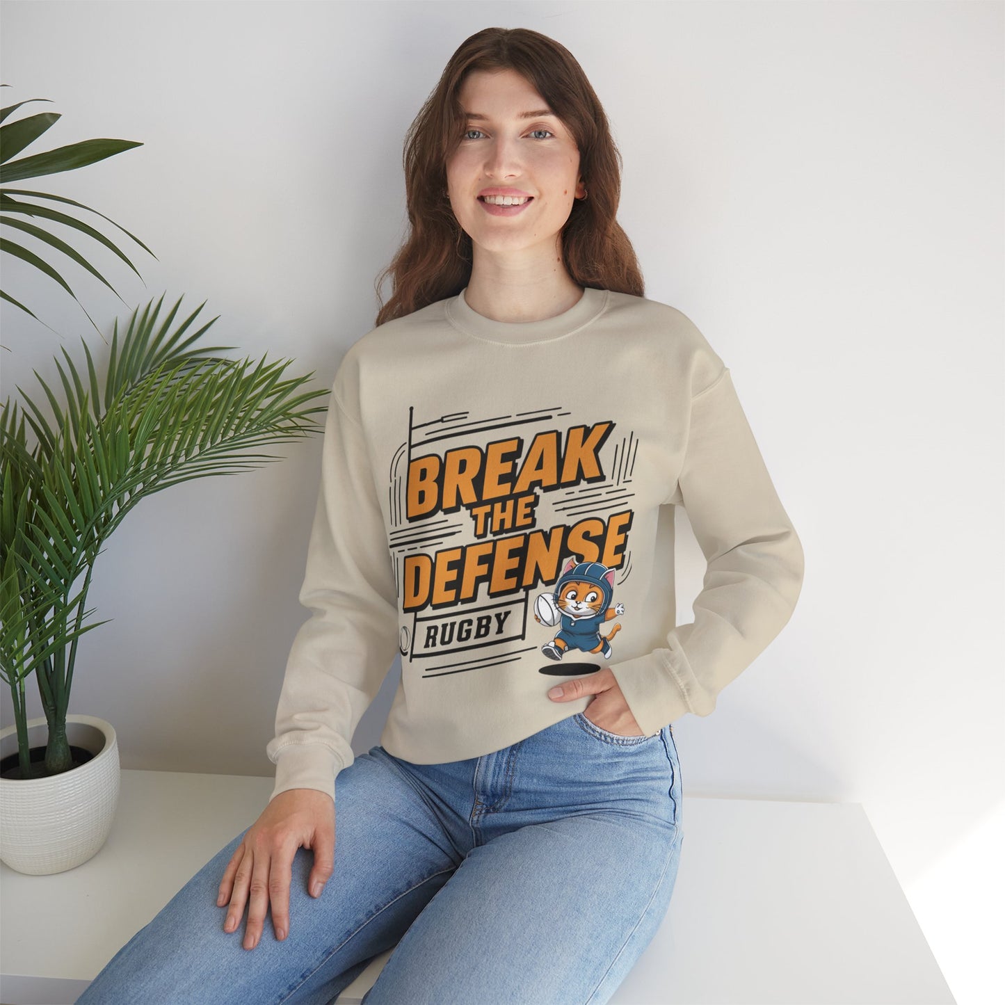 Break The Defence Ultra Cotton Crewneck Sweatshirt