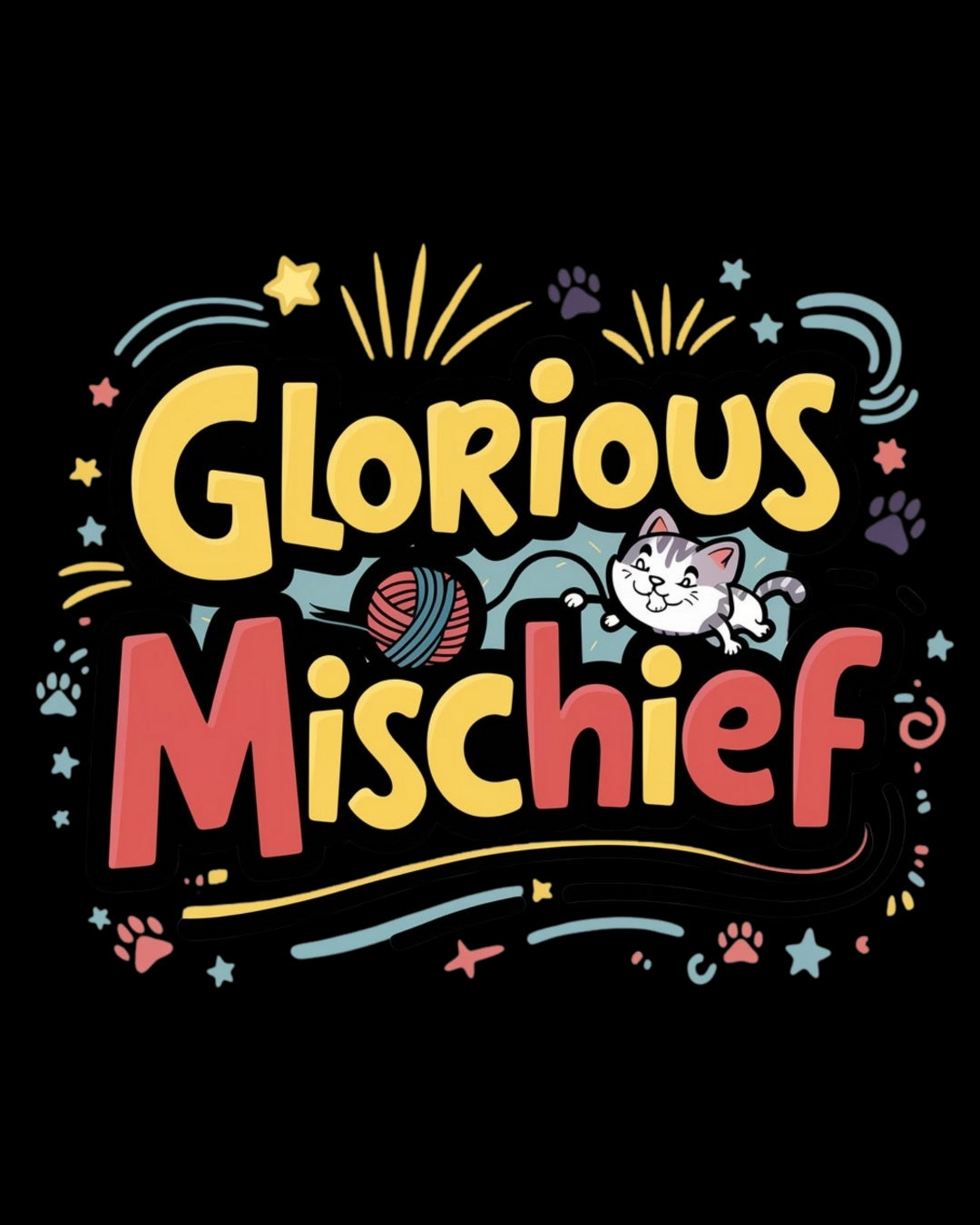 Glorious Mischief Heavy Cotton Kids T-Shirt