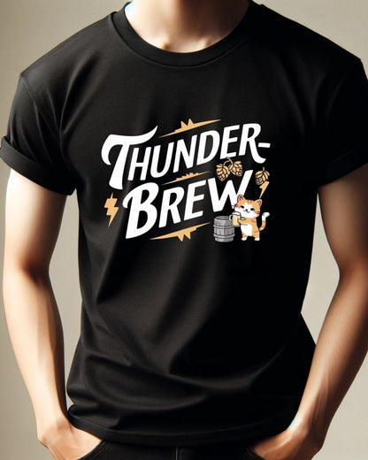 Thunder Brew Cotton Men Tshirt