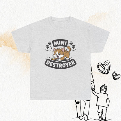 Mini Destroyer Crewneck Cotton Tshirt