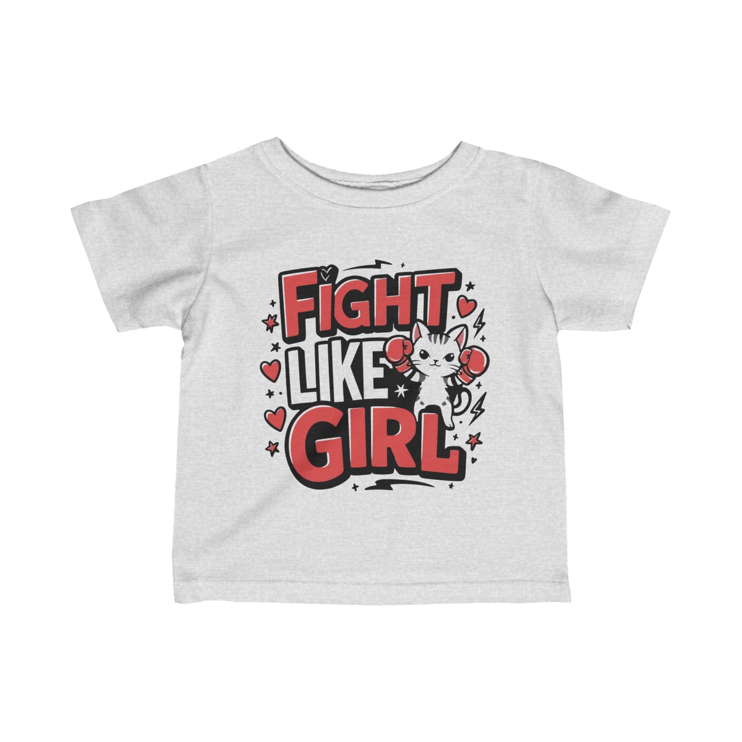 Fight Like Girl Infant Cotton T-Shirt