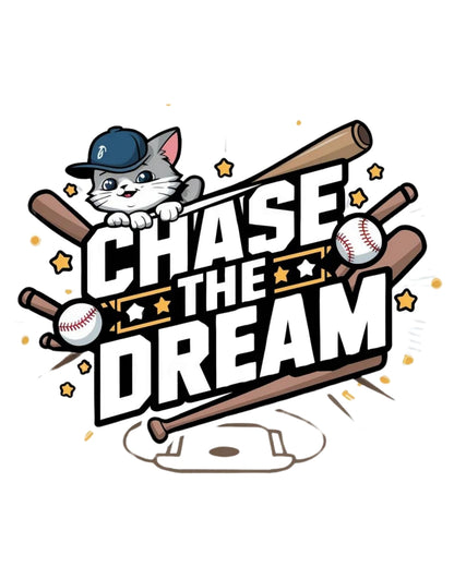 Chase Your Dream Baseball Cotton T-Shirt