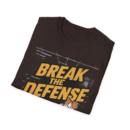 Break The Defence Crew Neck Cotton Men Tshirt