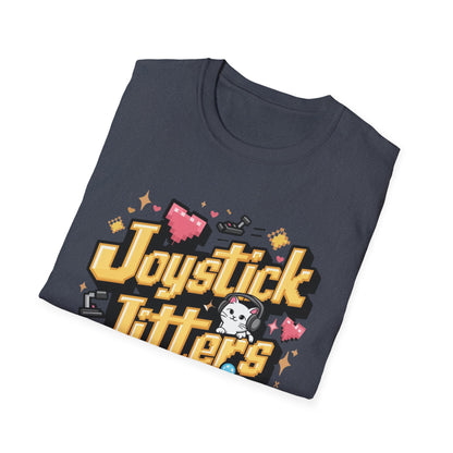 Joystick Jitters Cotton Crew Neck Men Tshirt