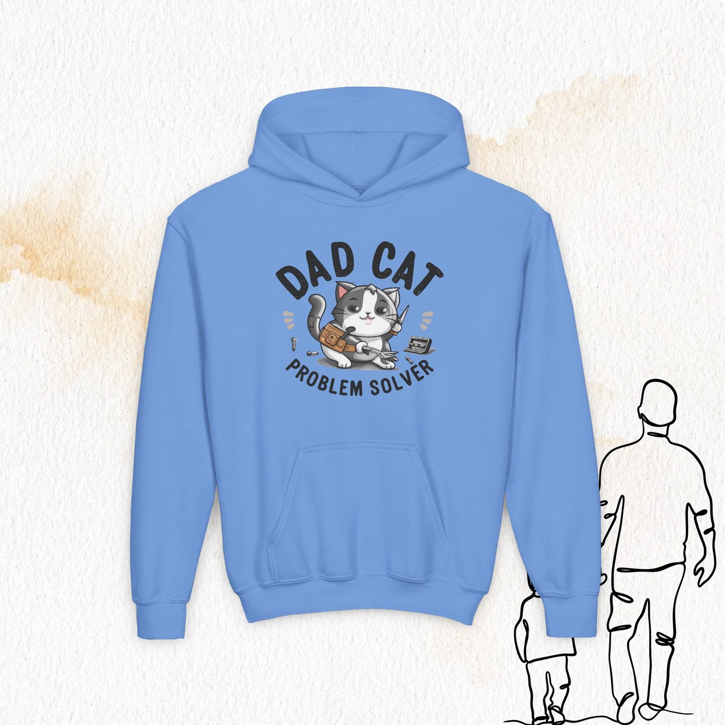 Paw Protector Youth Heavy Blend Hoodie