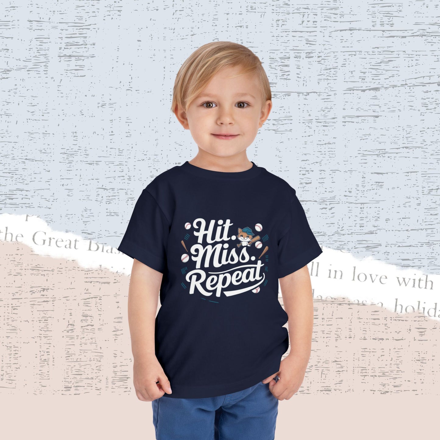 Hit Miss Repeat Toddler Cotton T-Shirt