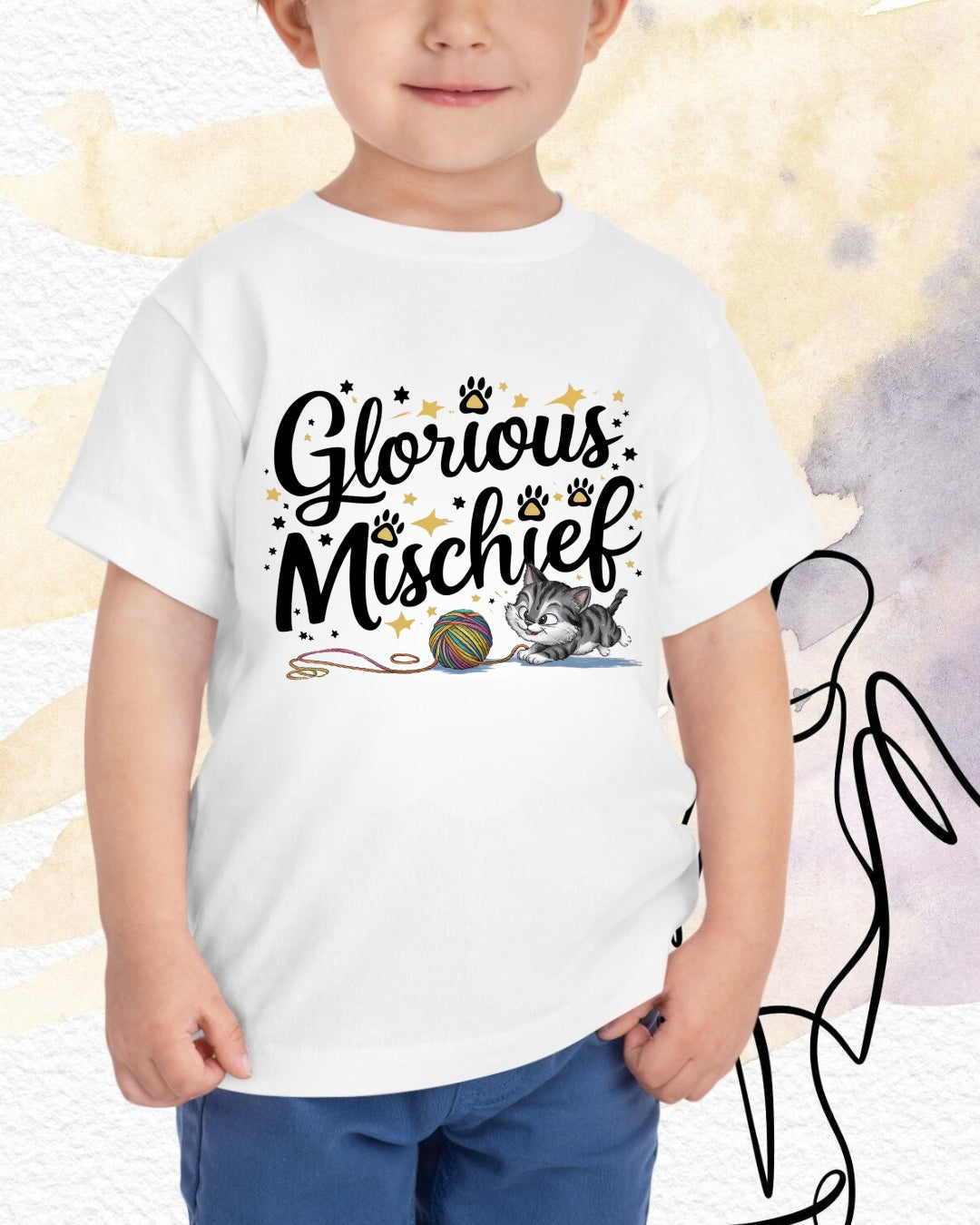 Glorious Mischief Infant Cotton T-Shirt