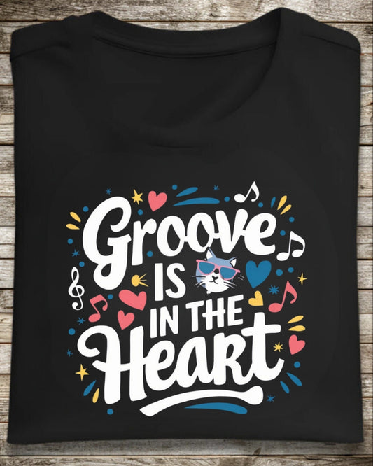 Groove In The Heart Cotton T-Shirt