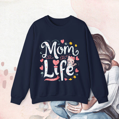 Mom Life Ultra Cotton Sweatshirt