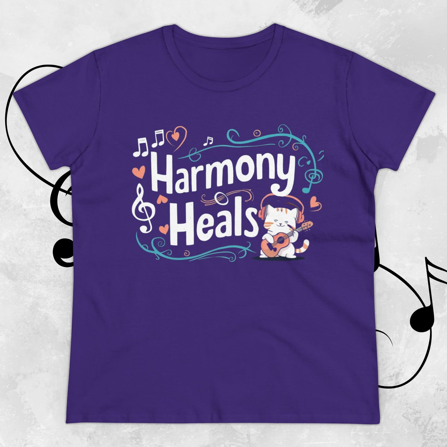 Harmony Heal Women Cotton Tshirt