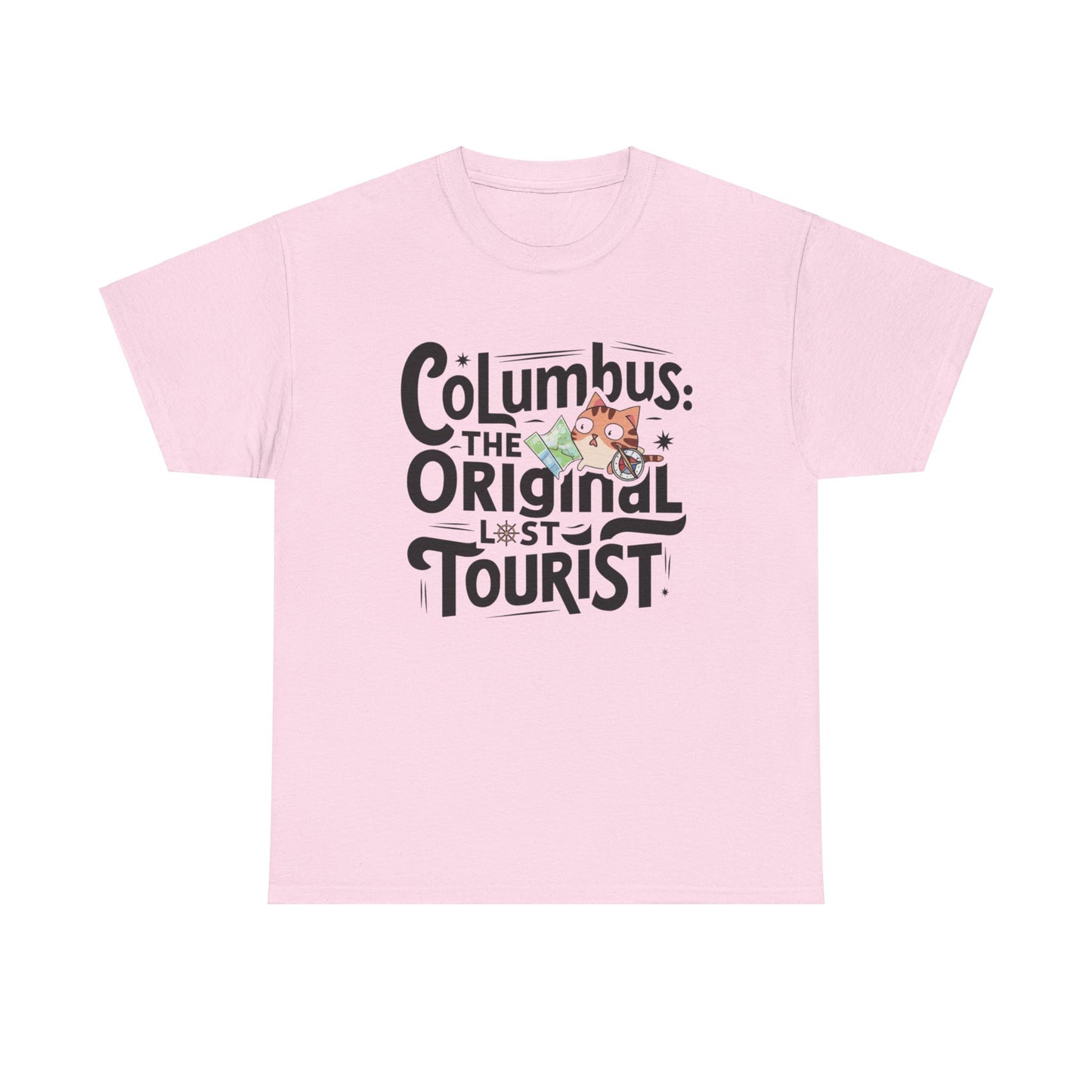 Columbus The Original Lost Tourist Cotton Tee