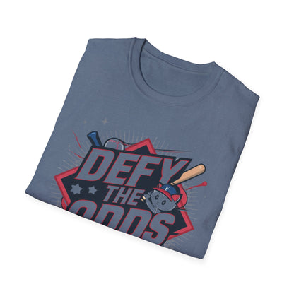 Defy The Odds Cotton Men Tshirt