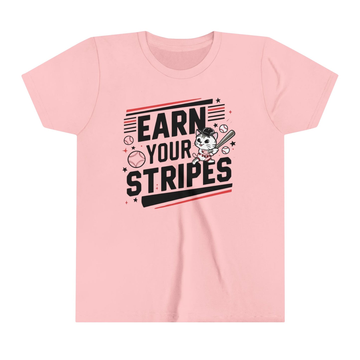 Earn Your Stripes Youth Heavy Cotton T-Shirt