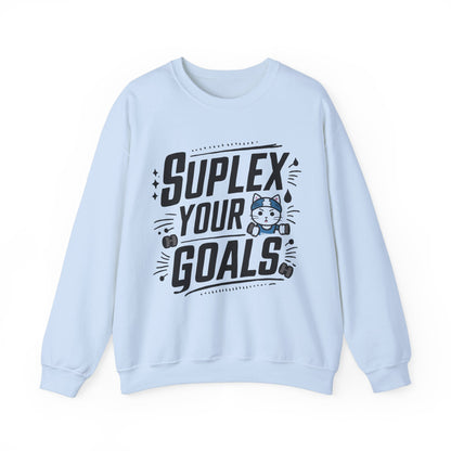 Suplex Your Goals Ultra Cotton Crewneck Sweatshirt