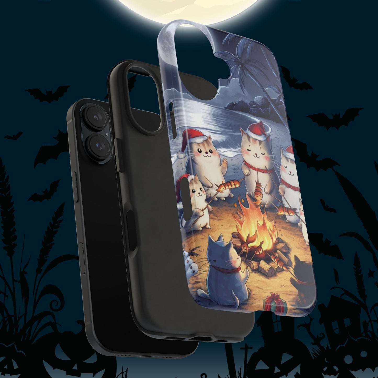 Meowmas Magic Tough Case