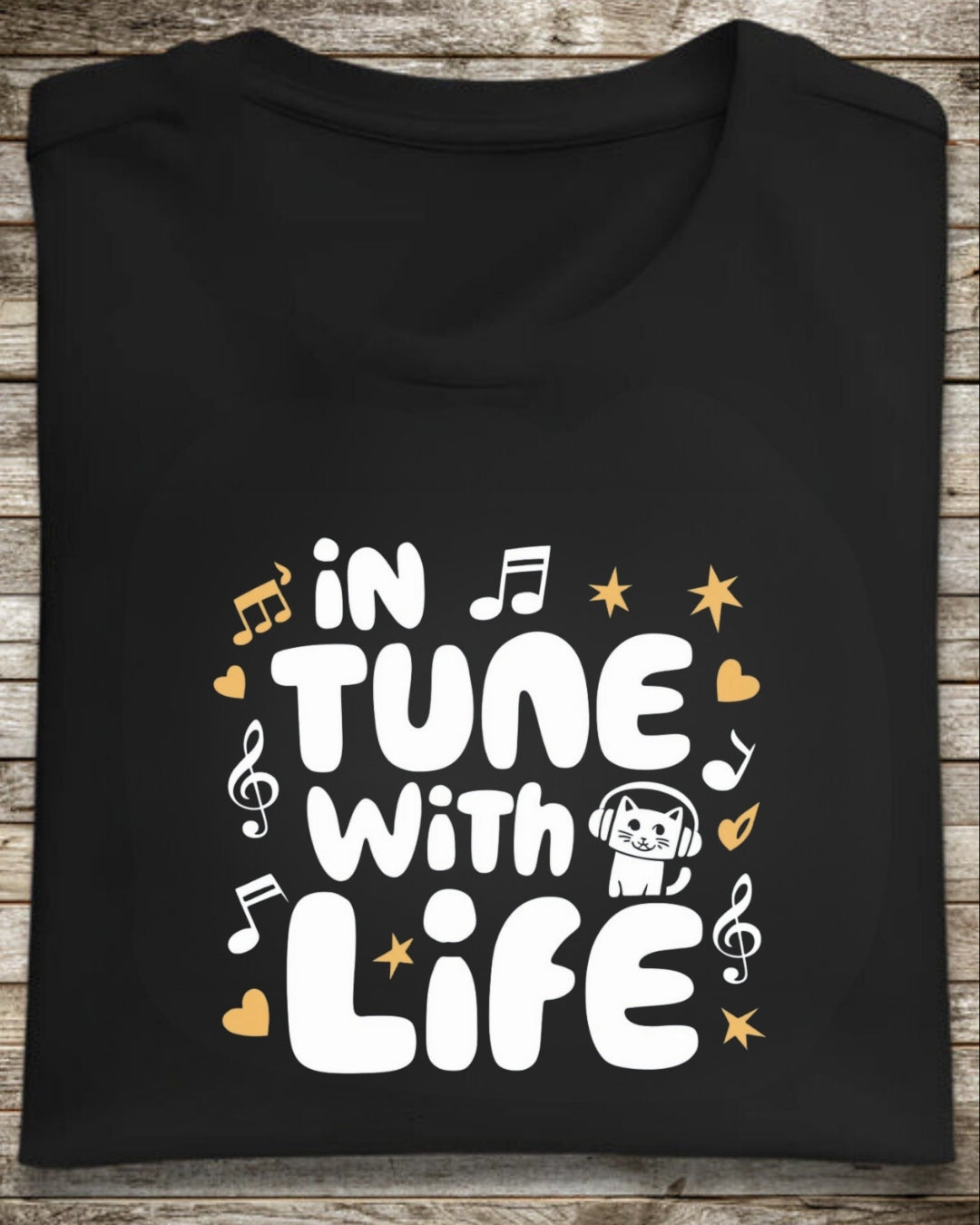 In Tune With Life Gifts Cotton T-Shirt