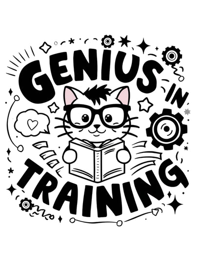 Genius In Training Infant  Cotton T-Shirt