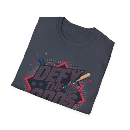 Defy The Odds Cotton Men Tshirt