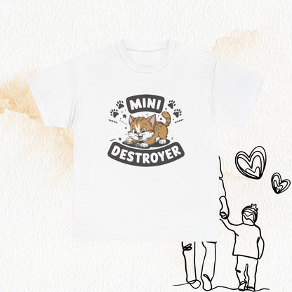 Mini Destroyer Crewneck Cotton Tshirt