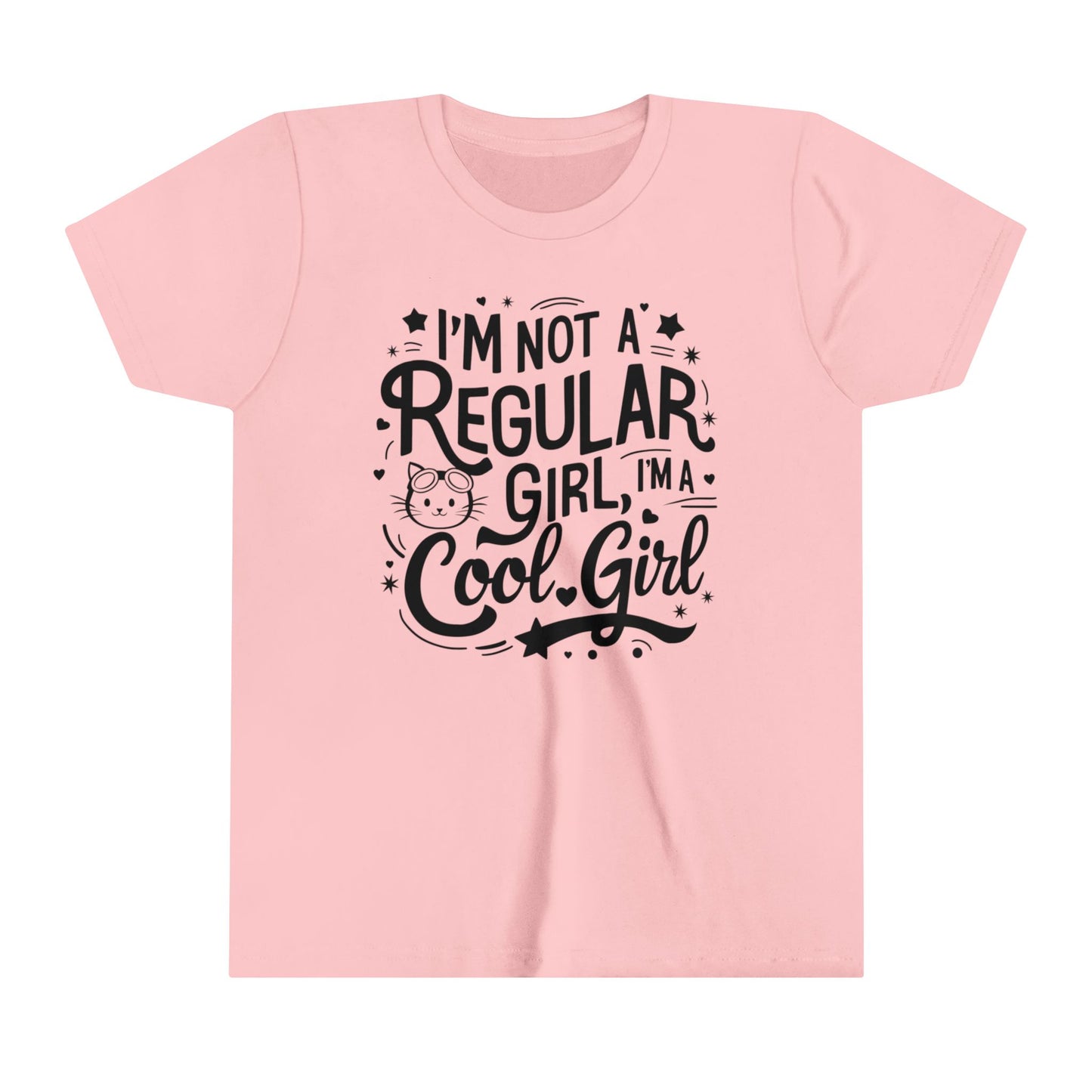 I am Not Regular Girl I am Cool Youth Heavy Cotton T-Shirt