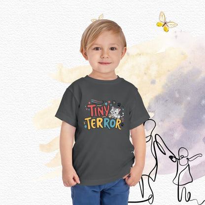 Tinny Terror Toddler Cotton Kids T-Shirts