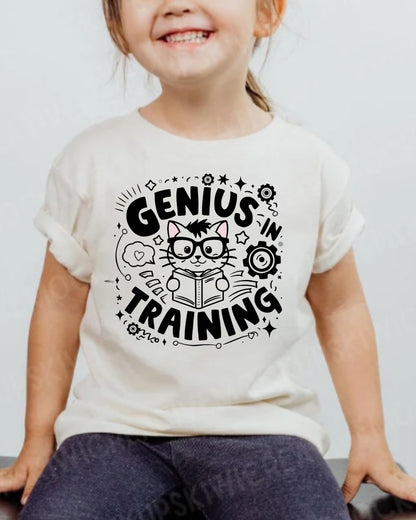 Genius In Training Infant  Cotton T-Shirt