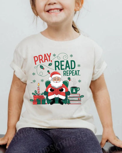 Pray Smile kid Heavy Cotton Tshirt