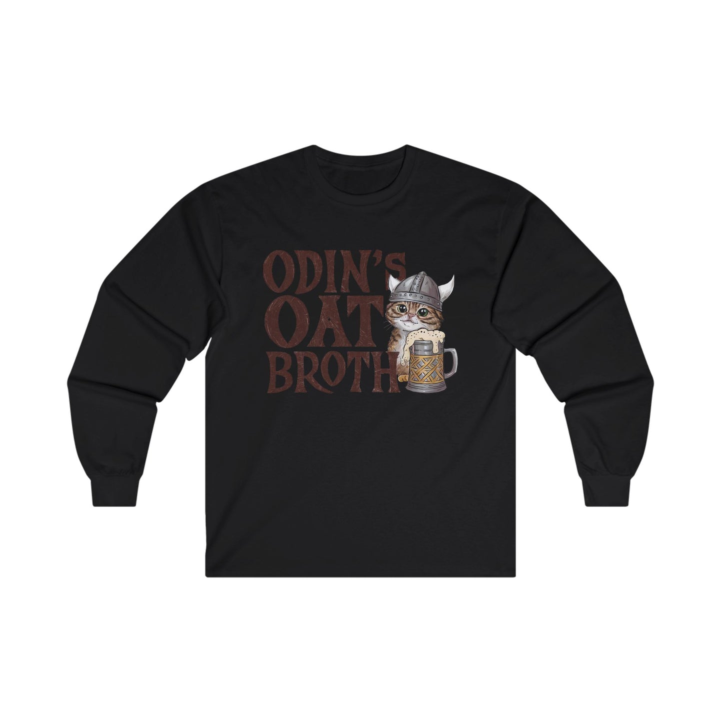 Odin Oat Broth Cotton Long Sleeve Tshirt