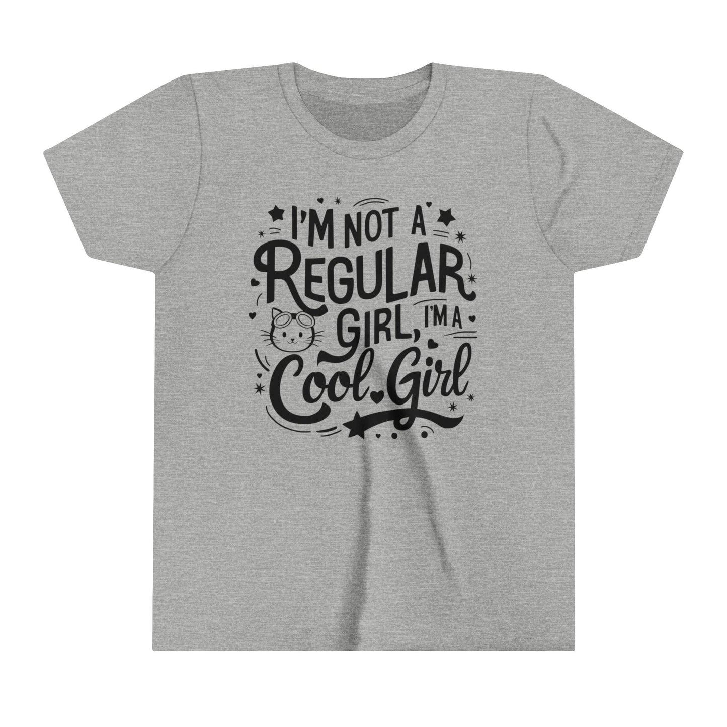 I am Not Regular Girl I am Cool Youth Heavy Cotton T-Shirt