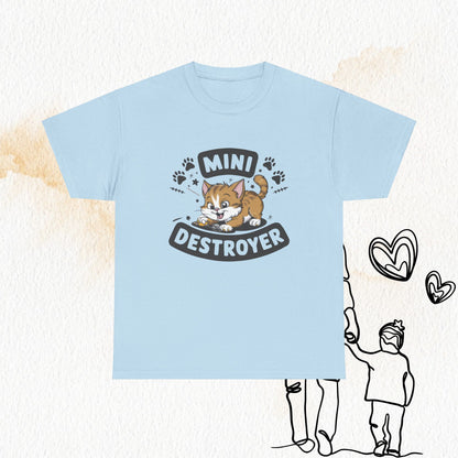 Mini Destroyer Unisex Cotton T-Shirt