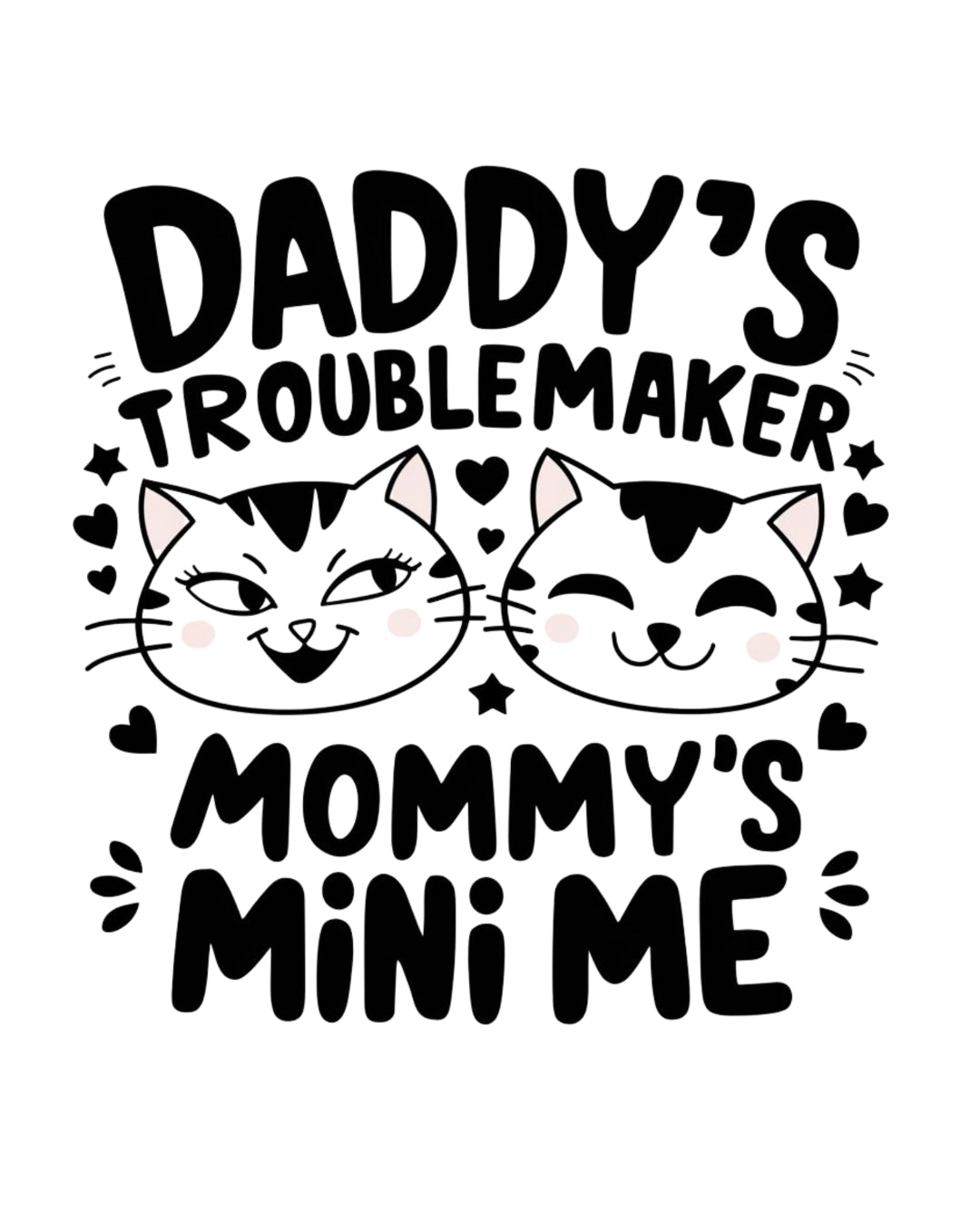 Daddy Little Troublemaker Infant Cotton T-Shirt